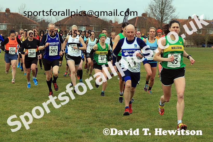 Womens 35s and over and Mens 65 and Over, 2025 NEMAA Cross Country Champs., Acklam, Middlesbrough. Photo: David T. Hewitson/Sports for All Pics